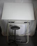 NEOST tekentafel + kruk, Werkplek, Ophalen, Gebruikt, Tafel