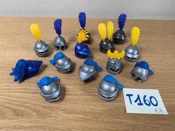 PLAYMOBIL T160 - LOT RIDDERHELMEN beschikbaar voor biedingen