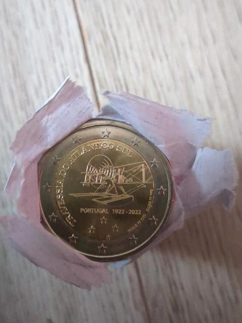2 euro Portugal 2022 First Flight UNC, Postzegels en Munten, Munten | Europa | Euromunten, Portugal, Ophalen of Verzenden