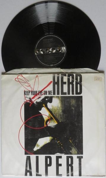 Herb Alpert - Keep your eye on me. Max., 12 pouces, 1980 à nos jours, Enlèvement ou Envoi, Utilisé
