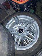 Winterbanden op aluminium velgen. Mercedes, Ophalen, Banden en Velgen, 17 inch, Winterbanden