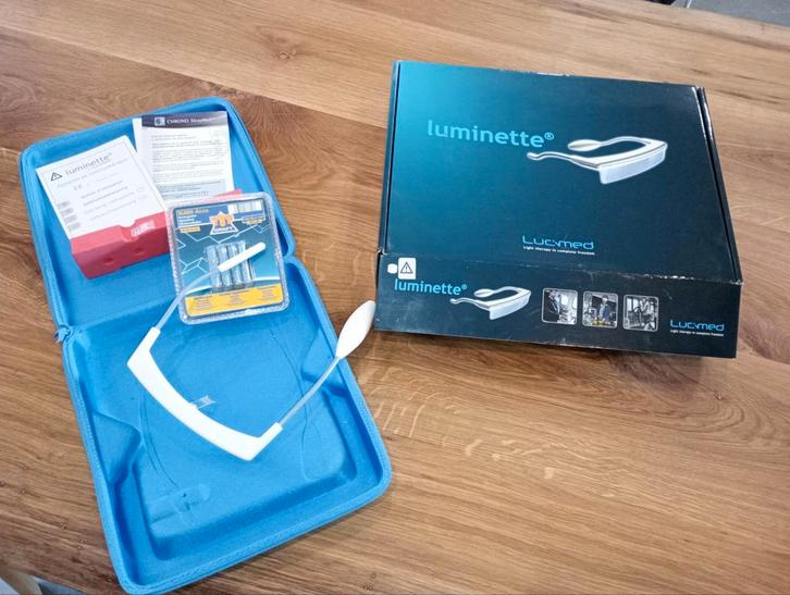 Brillen voor lichttherapie - Luminette (1), Handtassen en Accessoires, Overige Accessoires, Gebruikt, Ophalen