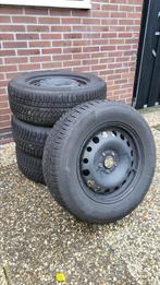 Set van 4 winterbanden op stalen velgen, Steekmaat: 5x108, Auto-onderdelen, Banden en Velgen, Ophalen, Gebruikt, 16 inch, Banden en Velgen