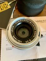 LEICA SUMMICRON-M 1:2 / 35MM ASPH SILVER, Audio, Tv en Foto, Foto | Lenzen en Objectieven, Ophalen of Verzenden, Zo goed als nieuw