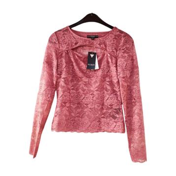 T-shirt Manches Longues Guess Femme S - Neuf avec Étiquettes beschikbaar voor biedingen