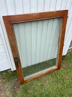Meranti houten raam, Doe-het-zelf en Bouw, Glas en Ramen, Gebruikt, Ophalen of Verzenden