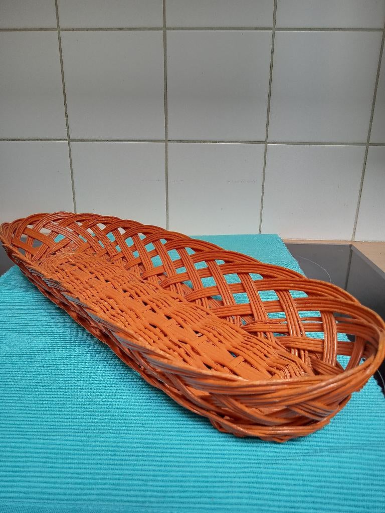 TOF broodmandje Typisch jaren '70 Ook in 't bruin, Collections, Rétro, Maison et Meubles, Enlèvement ou Envoi