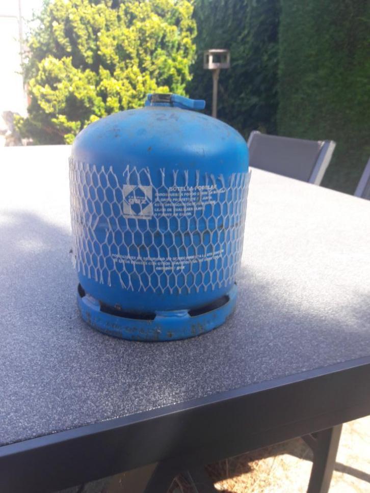 gasfles type campingaz 907, Caravans en Kamperen, Kampeeraccessoires, Gebruikt, Ophalen