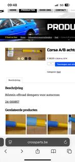 corsa b, Ophalen