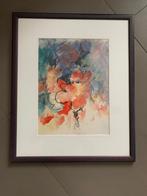 Aquarel Magda Custermans, Ophalen
