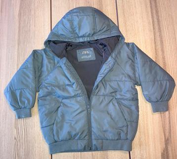 Tussen seizoen jas/blauwgrijs/maat 104/merk Zara, Enlèvement, Comme neuf