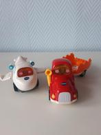 Vtech Toet-toet tractor Tom en vliegtuigje Valentijn, Kinderen en Baby's, Speelgoed | Vtech, Zo goed als nieuw, Ophalen