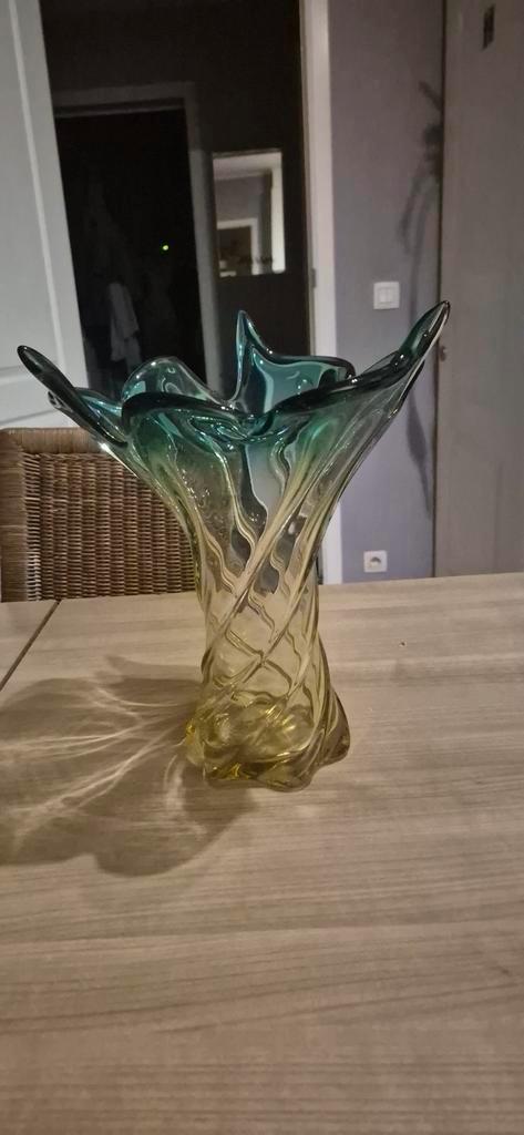 Murrano Sommerso vaas, Antiek en Kunst, Antiek | Glaswerk en Kristal, Ophalen