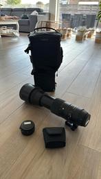 Sigma 150-600 1:5-6.3 DG + teleconverter 1.4, Ophalen of Verzenden, Zo goed als nieuw