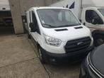 Ford Transit 2.0 Tdci Pick up 7-zitpl. bj. 2021 89000km, 4 deurs, Gebruikt, Overige carrosserie, Metaalkleur