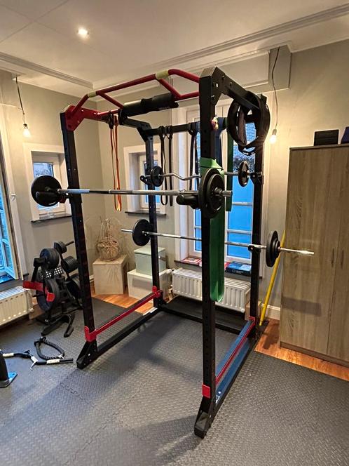 Squat Rack Domyos, Sport en Fitness, Fitnessmaterialen, Zo goed als nieuw, Ophalen