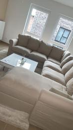 Gronlid beige U-vormige bank, Huis en Inrichting, Ophalen, Gebruikt, Stof