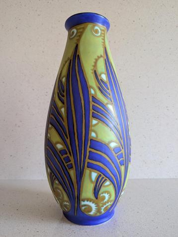 Boch Keramis vaas - Catteau - art deco beschikbaar voor biedingen