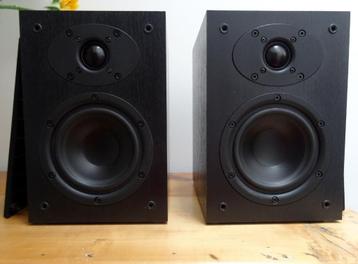 Denon SC F109 Haut-parleurs noirs (la paire) beschikbaar voor biedingen