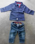 "CKS" Jeans & Overhemd Set Maat 74, Kinderen en Baby's, CKS, Gebruikt, Ophalen of Verzenden, Jongetje
