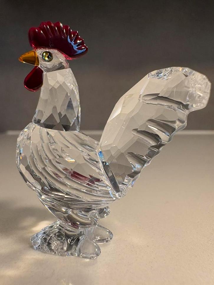 Cristal Swarovski - Coq - 247759, Collections, Swarovski, Comme neuf, Figurine, Enlèvement ou Envoi