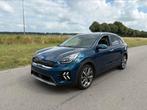 KIA NIRO 1.6 BNZ HYBRIDE / 2021 / 48 DKM / FULL FULL / AUTMT, Auto's, Kia, Automaat, 1580 cc, Blauw, Leder