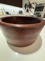 Vintage teakhouten saladebowl scandinavische design, Huis en Inrichting, Ophalen of Verzenden, Zo goed als nieuw
