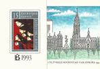 BELGIUM * JAARMAP 1993 uitgegeven door Bpost + zw/w velletje, Orginele gom, Niet gestempeld, Ophalen of Verzenden, Zonder stempel