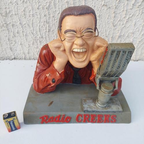 BUSTE HOUDING RADIO CREEK ANIMATOR MICRO HARS VOLLEDIG +/80, Verzamelen, Beelden en Beeldjes, Gebruikt, Mens, Ophalen of Verzenden
