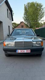 Mercedes-Benz 190D (W201) – Klassieker in uitstekende staat, Auto's, Mercedes-Benz, Automaat, Stof, Diesel, Blauw