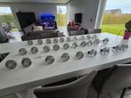 29 x inox mat  inbouwspots draaibaar en kantelbaar Lucide, Ophalen, Gebruikt, Metaal of Aluminium, Inbouw