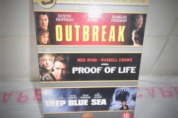 DVD 3 DVD BOX Actie/Thriller.(3FIlms) beschikbaar voor biedingen