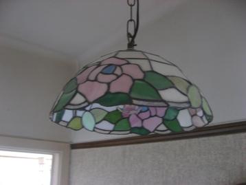 Ancienne lampe suspension Tiffany vintage  beschikbaar voor biedingen