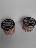 2 boîtes à confiture de marque Belgica, Collections, Boîte en métal, Enlèvement, Utilisé