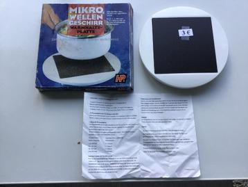 warmhoud plaat voor gebruik in microgolf oven