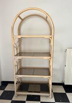 Vintage rotan rek, Huis en Inrichting, Ophalen, Gebruikt