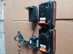 Black & Decker batterijen + lader, Ophalen, Zo goed als nieuw