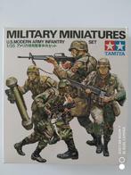 TAMIYA U.S. MODERN ARMY INFANTRY SET 1/35 gloednieuw., Hobby en Vrije tijd, Ophalen of Verzenden, Nieuw, 1:35 tot 1:50, Figuur of Figuren