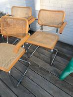 3 leuke vintage Cesca Marcel breuer stoelen, Huis en Inrichting, Ophalen, Gebruikt