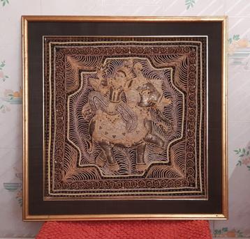 Thais textielkunstwerk Kalaga-borduurwerk beschikbaar voor biedingen