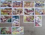 14 verzamelprenten reeks De Afrikaanse Fauna (Java koffie), Ophalen of Verzenden, Gebruikt, Dier, Prent