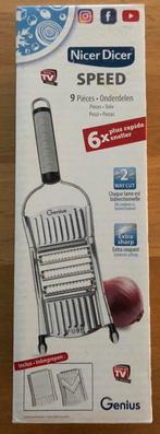 Nicer Dicer 6 in 1 mandoline Nieuw., Huis en Inrichting, Keuken | Keukenbenodigdheden, Ophalen, Nieuw