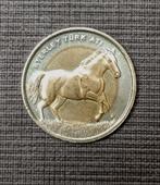 munt Turkije 1 lira 2014 - paard, Postzegels en Munten, Munten | Azië, Verzenden