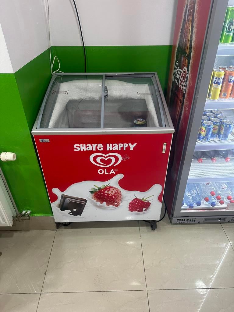 OLA IJsvrieskist met Schuifdeksel Horeca Diepvries, Electroménager, Congélateurs, Comme neuf, Congélateur, Congélateur, Enlèvement