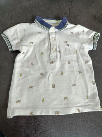 Mayoral - Polo T-shirt met korte mouwen - maat 74 cm/9 maand