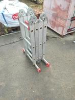 Plooiladder, Doe-het-zelf en Bouw, Ladders en Trappen, Ophalen, Zo goed als nieuw, Ladder, 2 tot 4 meter