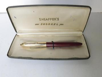 Stylo Sheaffer Snorkel - stylo-plume - pas de montblanc mont, Enlèvement ou Envoi, Comme neuf, Stylo, Sheaffer