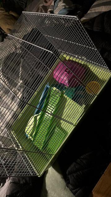 Knaagdier/hamster kooi, Dieren en Toebehoren, Ophalen of Verzenden, Zo goed als nieuw, Kooi, Hamster