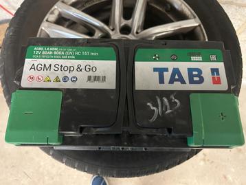 Batterie Start/Stop 12V 80AH beschikbaar voor biedingen