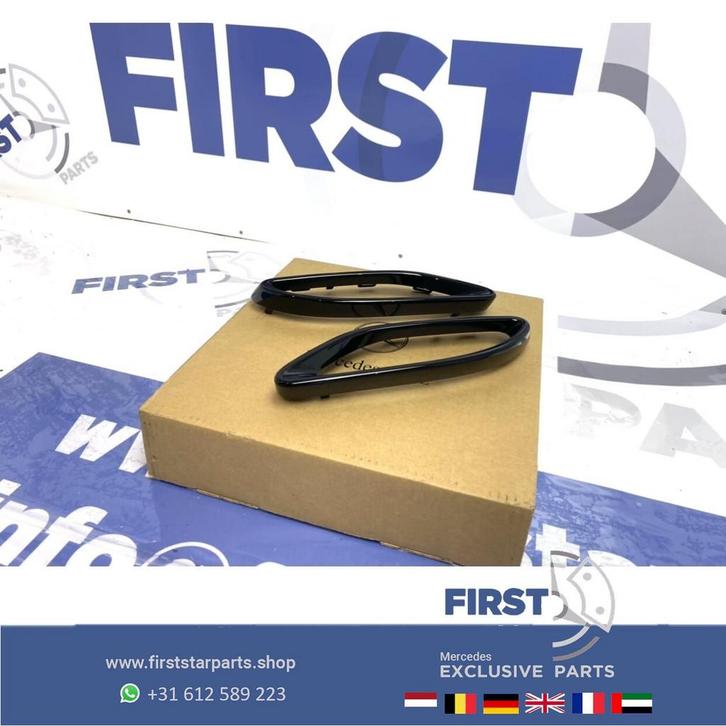 UITLAAT SIERLIJST Mercedes A B C CLA GLA GLB E GLC GLE Klass, Auto-onderdelen, Uitlaatsystemen, Mercedes-Benz, Gebruikt, Ophalen of Verzenden